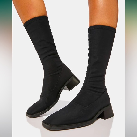 Vagabond Blanca Stretch Boot Black Size 36 - Picture 2 of 14